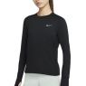 201-Nike 女款黑運動慢跑長袖上衣
