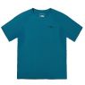 302-北面男款藍色吸濕排汗透氣短袖T恤